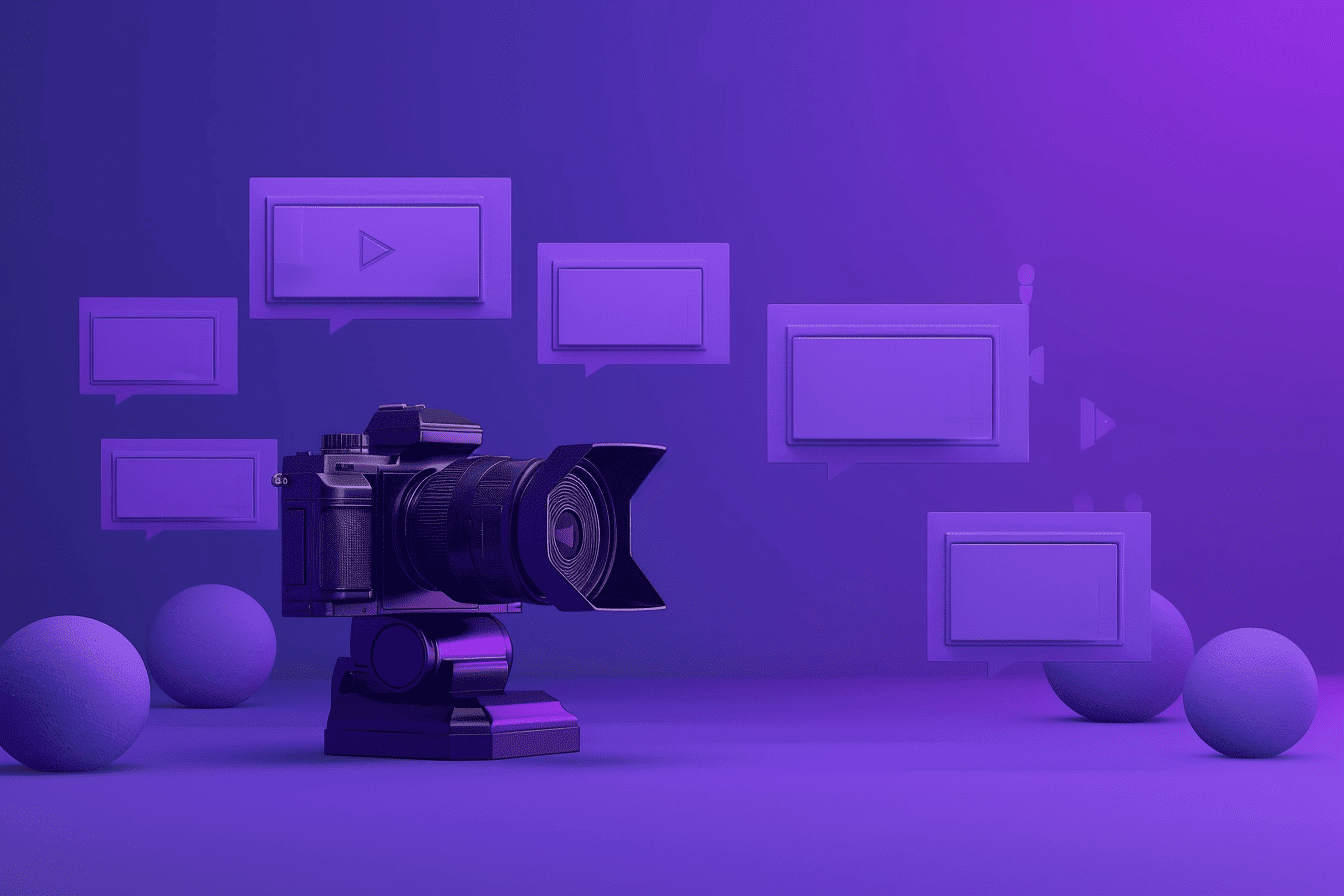 Heartbeat AI tool showing talking points organization for authentic video content creation