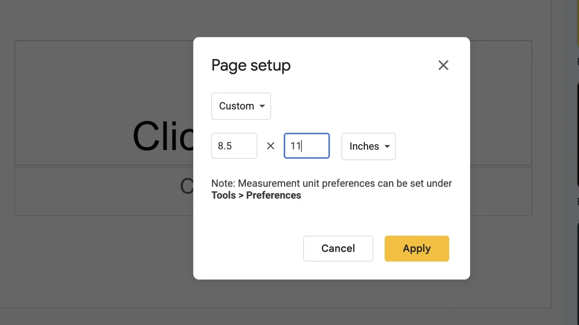 How to Make Google Slides Paper Size (US Letter / 8x11)