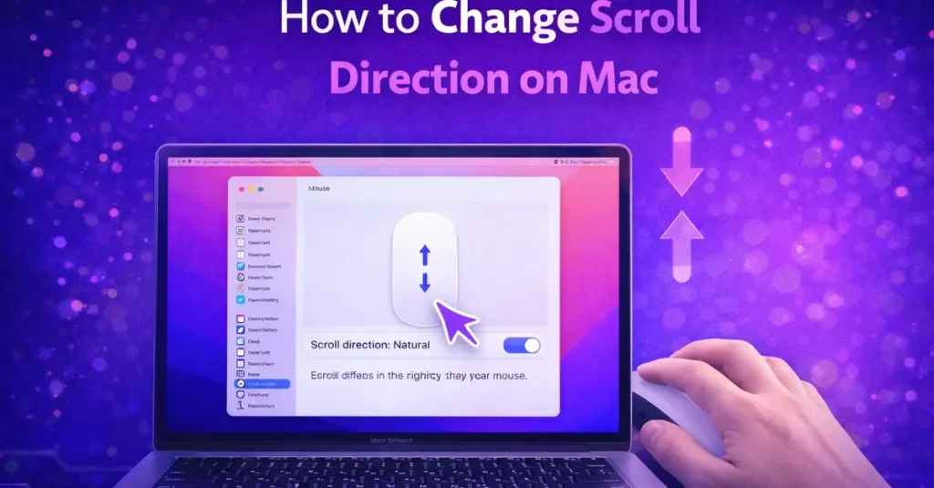 How to Change Scroll Direction on Mac