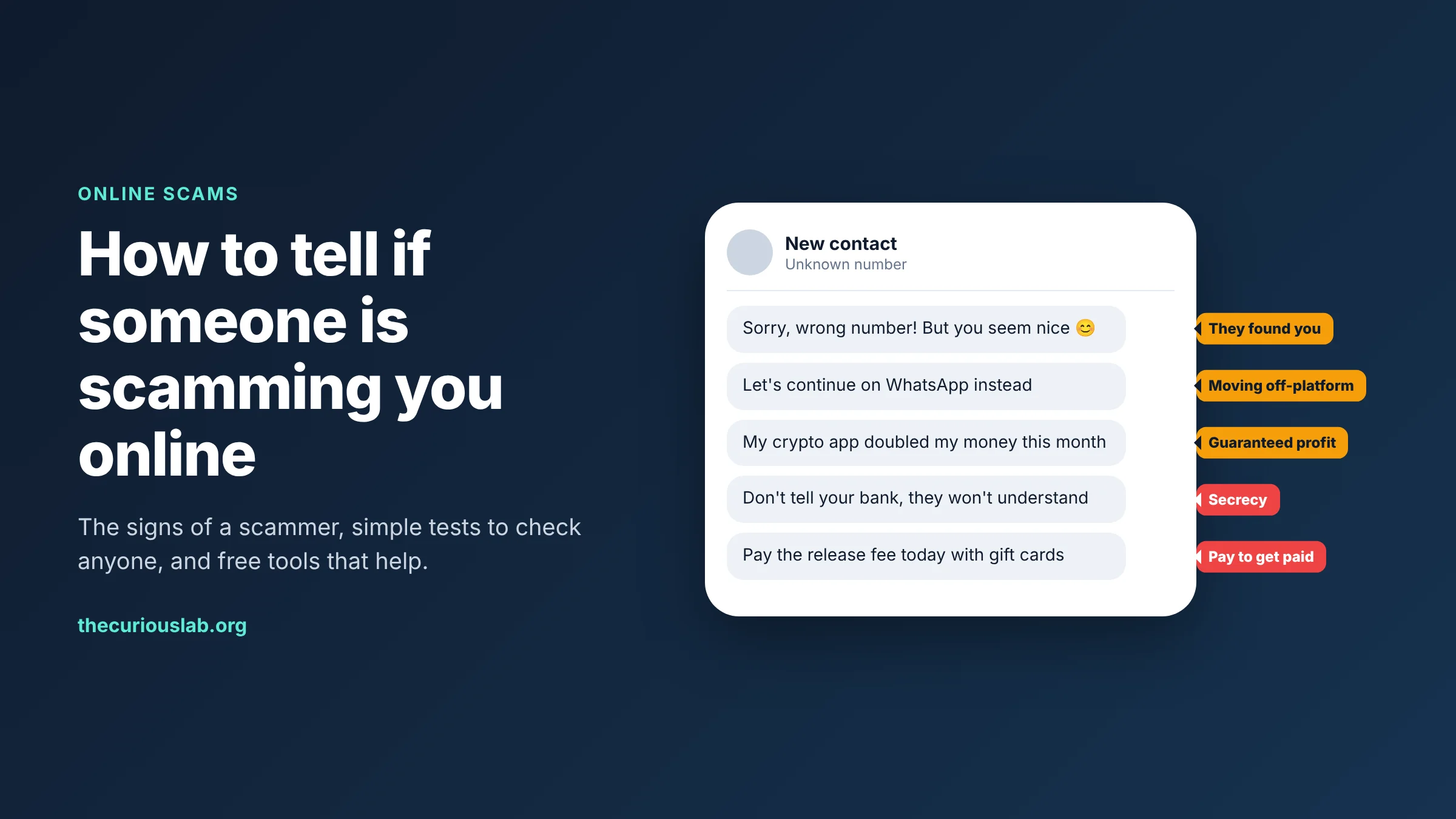 How to Tell If Someone Is Scamming You Online?